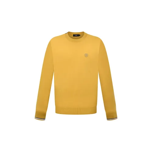 RARE Sweaters Men Yellow