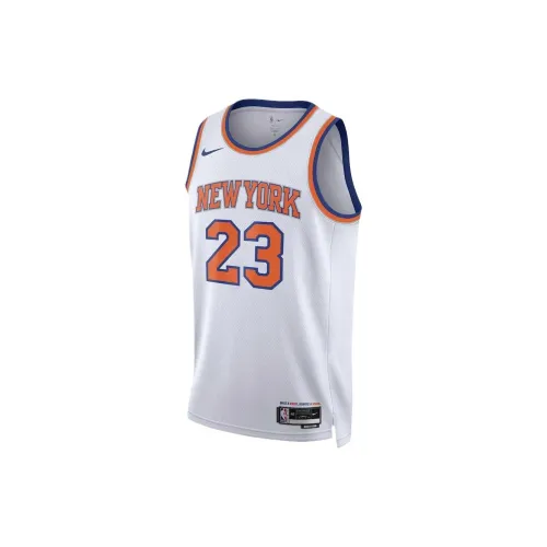 Nike X NBA New York Knicks Basketball Jerseys Unisex White