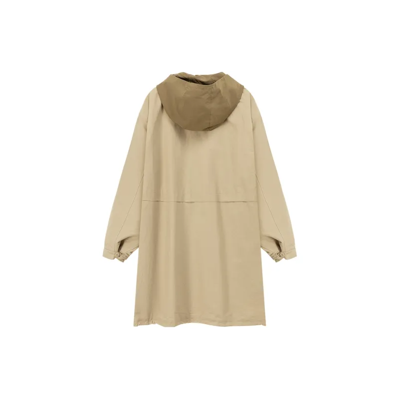 NO ONE ELSE Puffer Jackets Women's Khaki-1