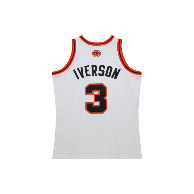 Mitchell & Ness Basketball Jerseys Unisex White-1