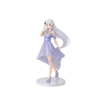 BANPRESTO Emilia Glass Factory Ichiban Kuji Zero Starting Life In Another World Scale Figures