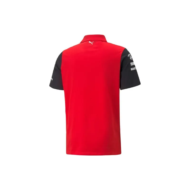 PUMA Ferrari Polo Shirts Men Red-1
