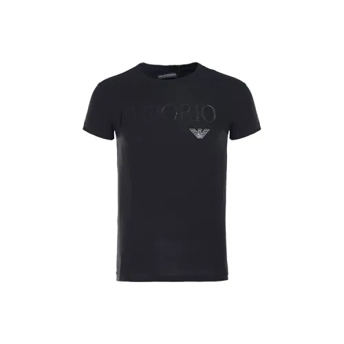 EMPORIO ARMANI T-Shirts Men Black