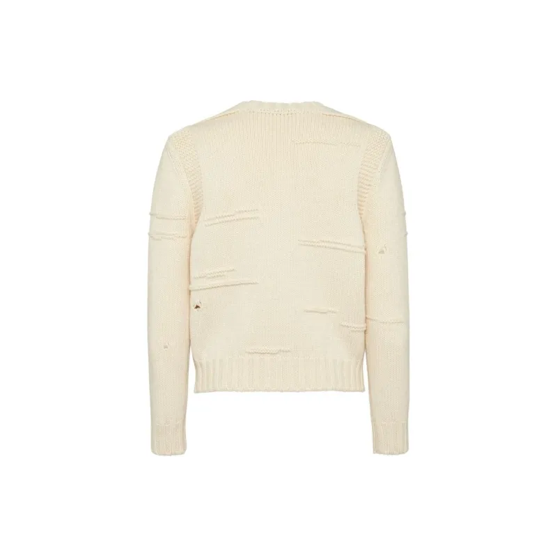 DSQUARED 2 Distressed Knitted Jumper-1