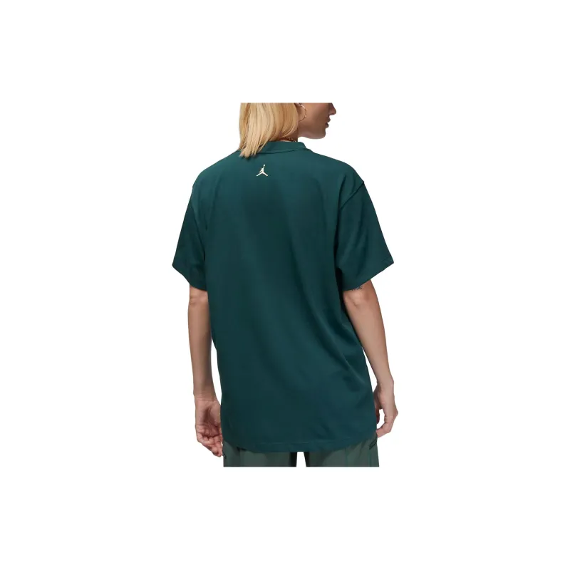 Jordan Sport T Shirts Women's Dark Fir Green-1