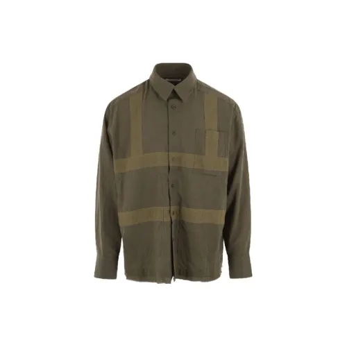 CRAIG GREEN Geometric-panelled Cotton Shirt