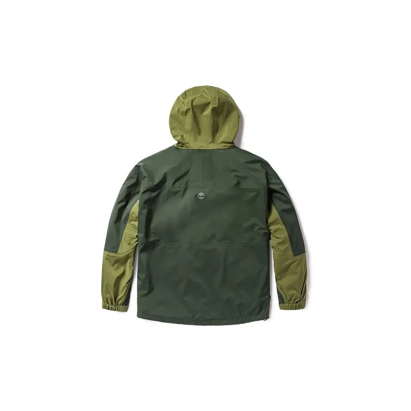 Timberland Outdoor Hiking Waterproof And Windproof Windbreaker Jacket Unisex Green-1
