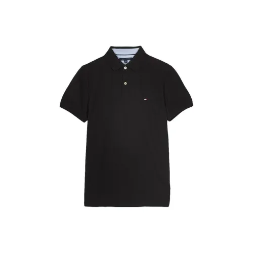 Tommy Hilfiger Polo Shirts Men Black