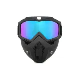 Black Frame with Ice Blue Lens