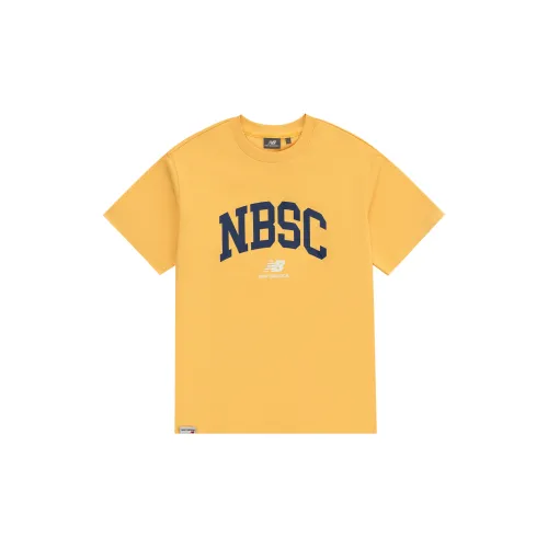 New Balance T-Shirts Unisex Bright Yellow