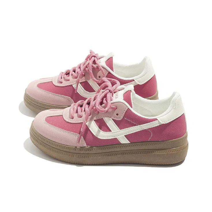 MEAKKEA Wear-resistant And Lightweight Low-Top Skateboard Shoes Women's-10