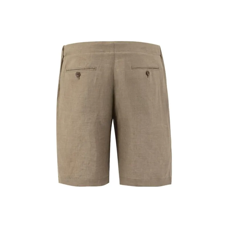 Loro Piana Casual Shorts Men Brown-1