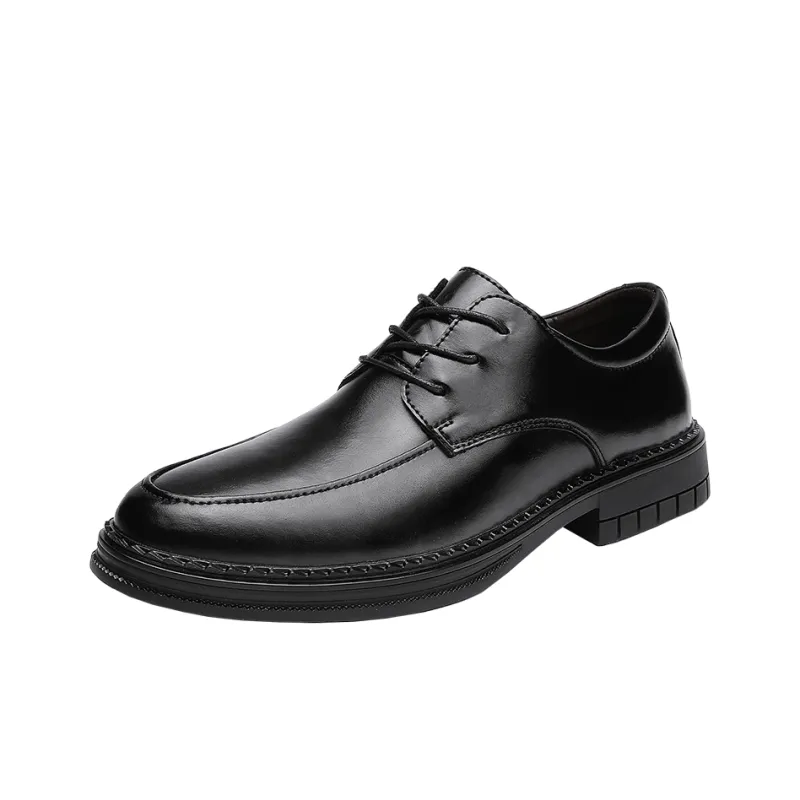 King Jinmai Men's Casual Shoes Men Low Top Black, Brown-2
