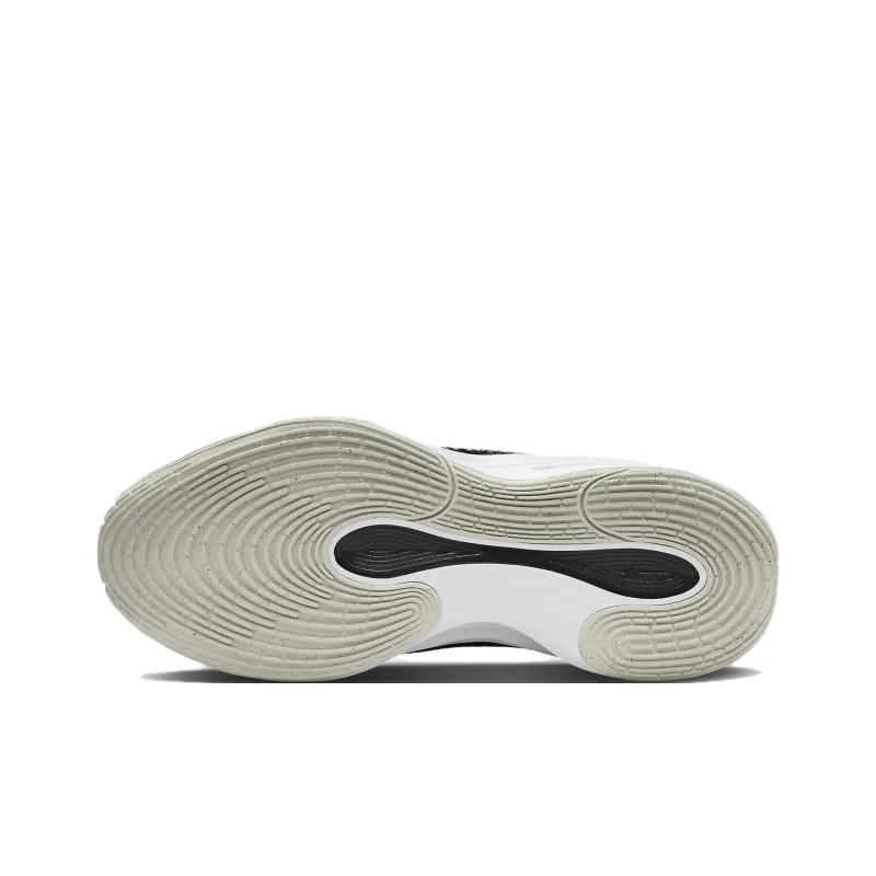 Nike G.T. Hustle Anti Slip Wear Resistant Low Top Basketball Shoes Unisex White-4