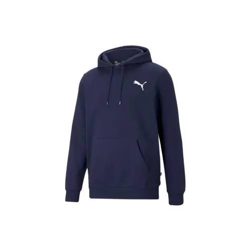 PUMA Hoodie Sweatshirts Men Dark Blue