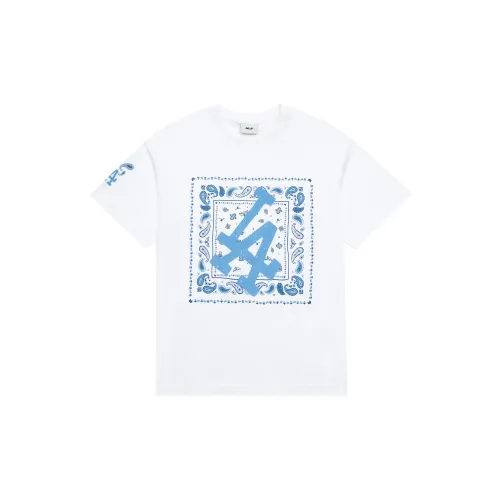 MLB Los Angeles Dodgers T-Shirts Unisex Off White