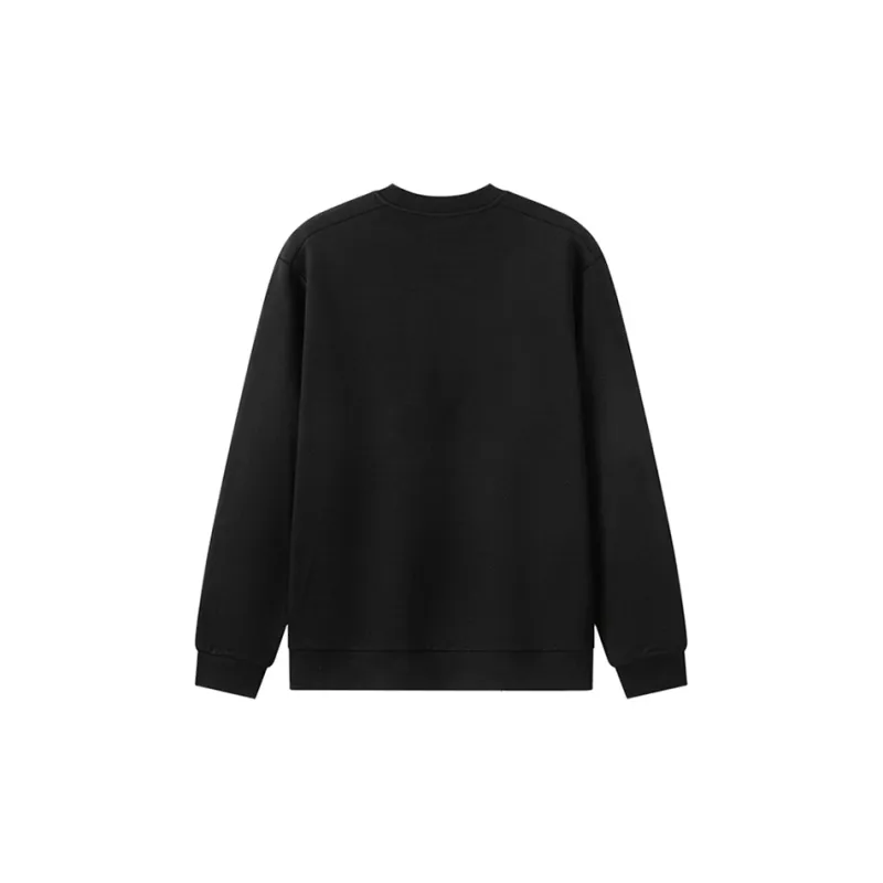 Le Coq Sportif Sweatshirt Unisex Black White-4