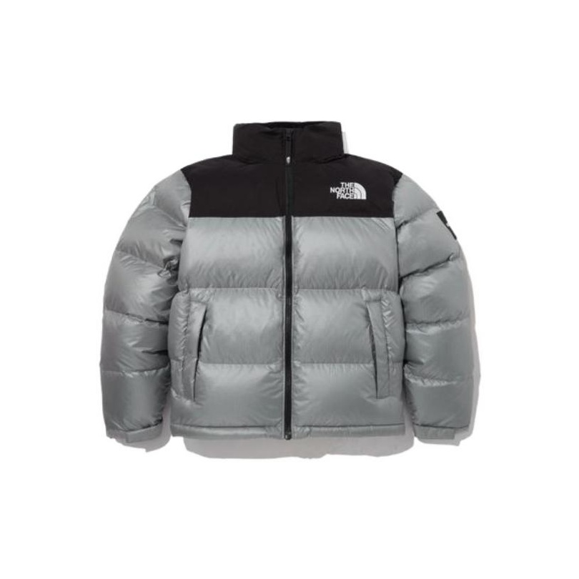 Nuptse jacket grey hotsell