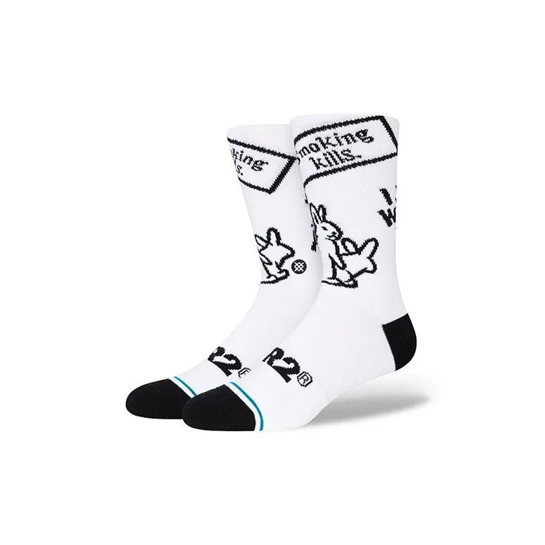 Stance x FR2 TUZI , LIANMINGKUAN SS23 Mid Calf Socks Unisex 2 Pack-1