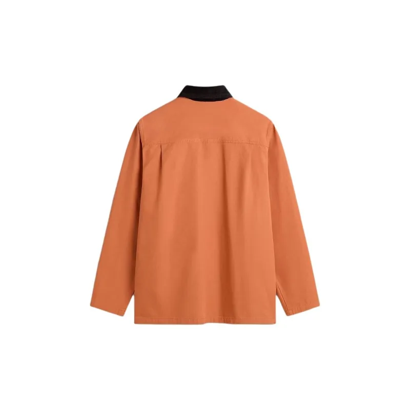Vans Drill Chore Coat Jacket Men's Orange Red-1