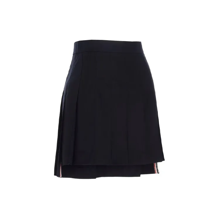THOM BROWNE Pleated Mini Skirt-2