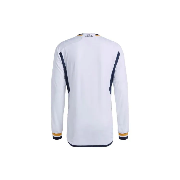 Adidas Real Madrid 23/24 Long Sleeve Home Jersey-1