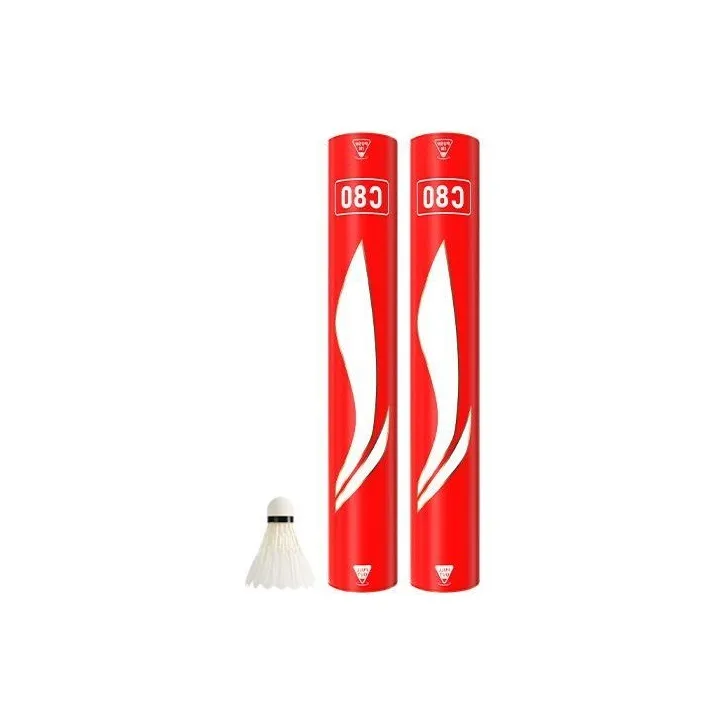 LiNing Duck Feather Shuttlecock 12 Pack CiGu Duck Feather Match Ball Shuttlecocks-3