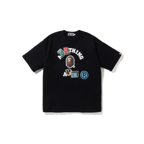 BAPE Multi Fonts Relaxed Fit Collage Heavy Weight Tee 