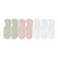 2 Light Green+2 Light Pink+3 White
