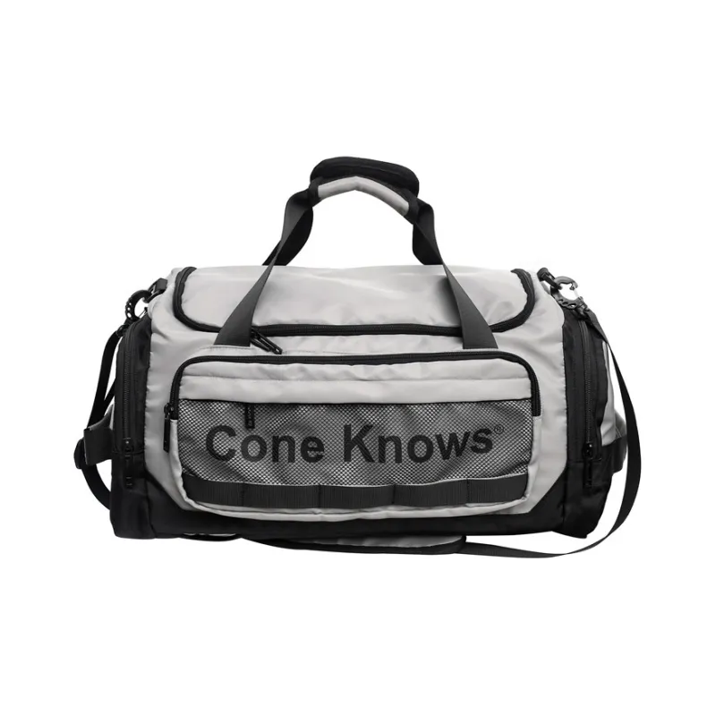 Alcohol Dragon Nylon With Mesh Travel Bag Regular Unisex Black/Gray/Green-0