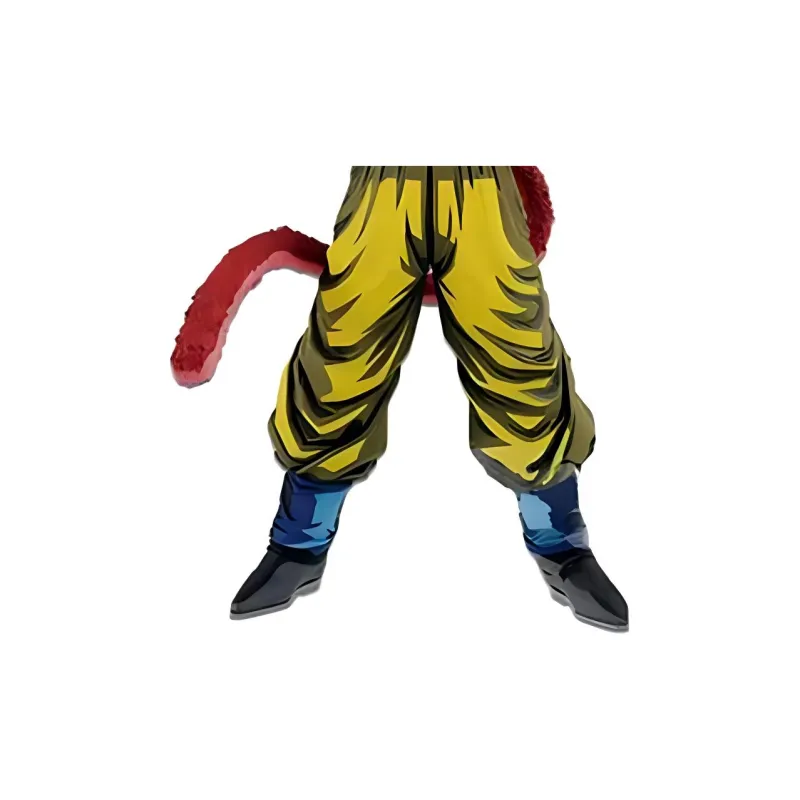 Banpresto Dragon Ball Gt Super Master Stars Piece Manga Dimensions Super Saiyan 4 Son Goku Figure Pink & Yellow-2