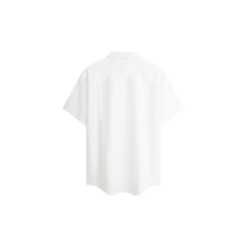 CALVIN KLEIN SS24 Series Shirt Men's Moon White-1