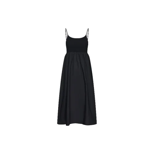 URBAN REVIVO Slip Dresses Women's Jet Black