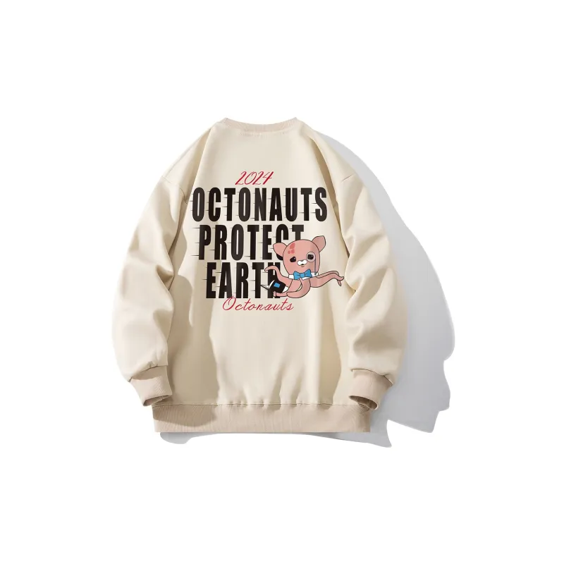 Small Columns Under The Sea Sweatshirt Unisex-6