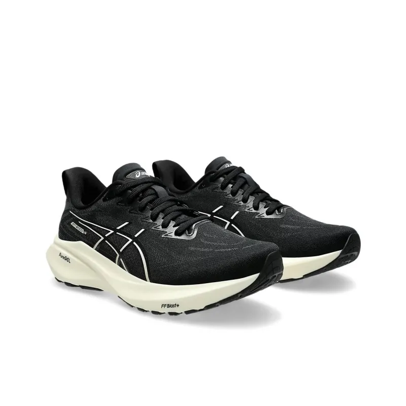 Asics Anti Slip Wear Resistant Low Top Running Shoes Women's Black-1