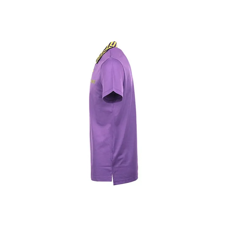 VERSACE Polo Shirts Men Purple-2