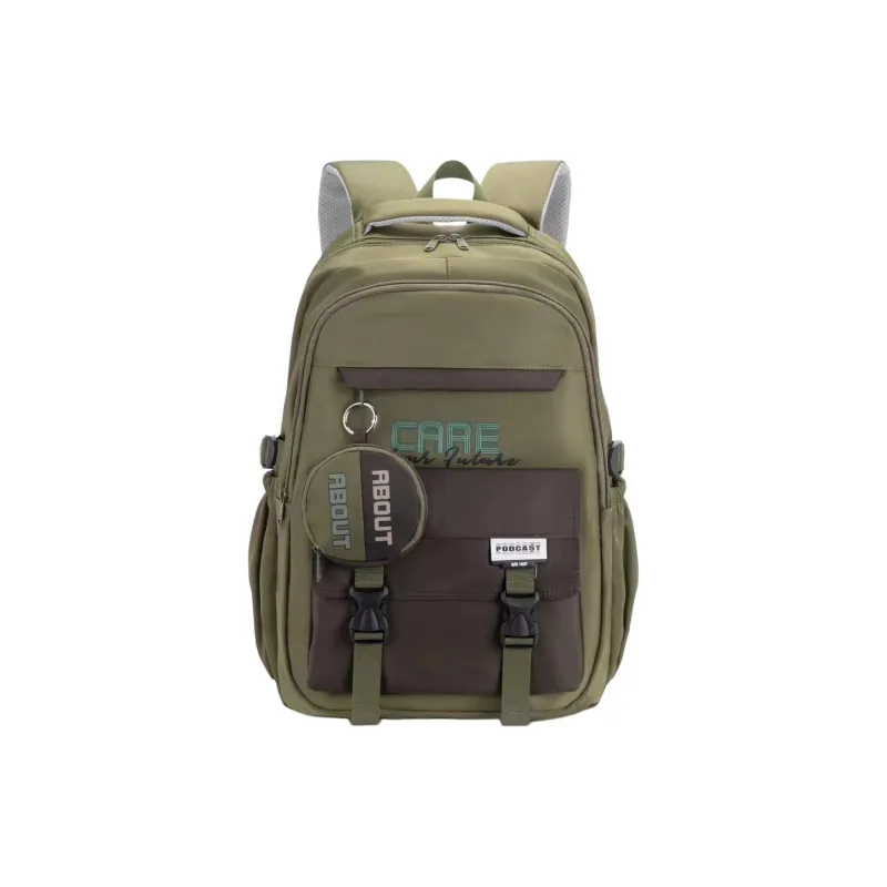 ZUOBAILI Nylon Backpack Regular Unisex Multicolor-11