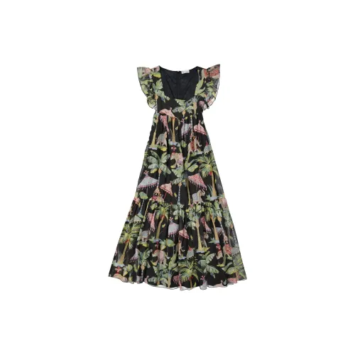 RED VALENTINO Sleeveless Dresses Women's Multicolor