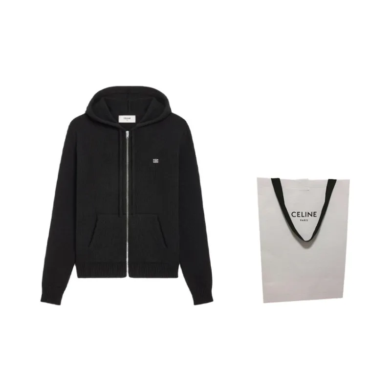 CELINE Triomphe Zip Hoodie-7