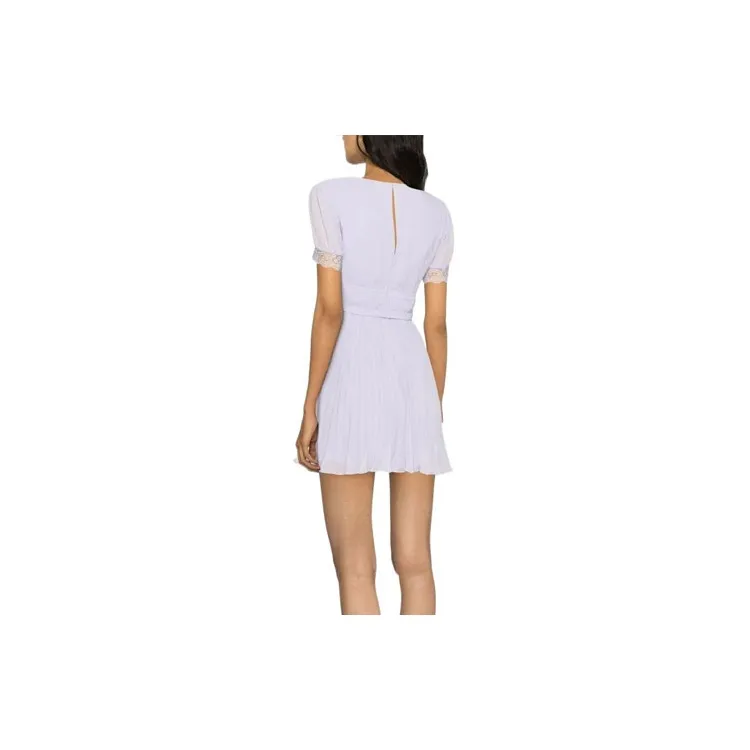 Self portrait Lace trim Minidress-1
