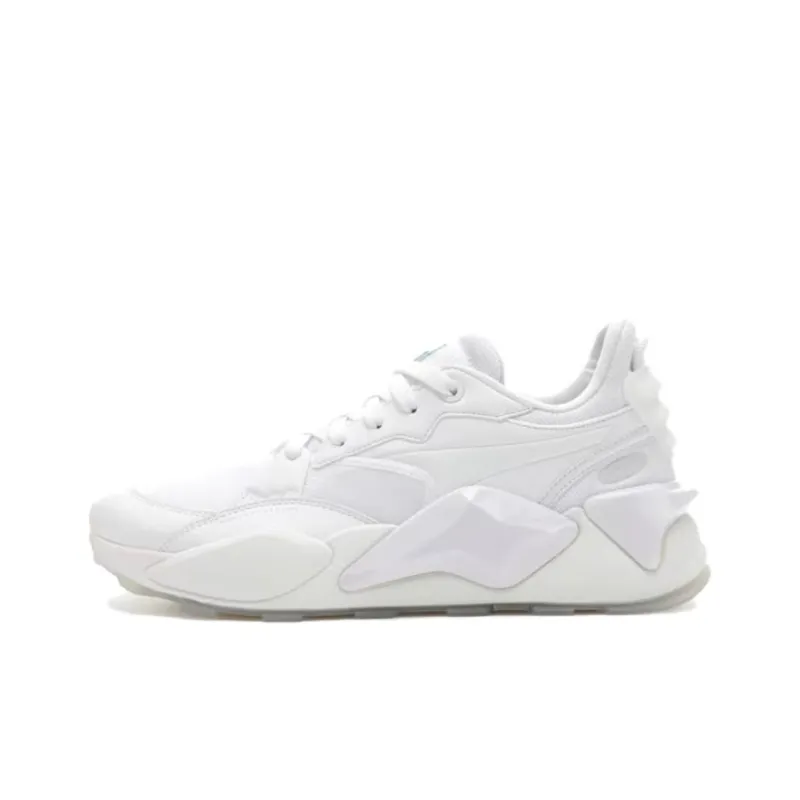 PUMA RS XL Anti Slip Wear Resistant Low Top Casual Shoes Unisex White-0