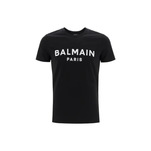 BALMAIN T-Shirts Men Black