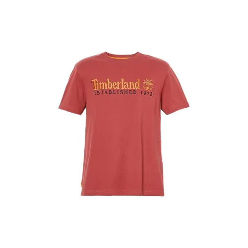 Timberland T-Shirts Men Red