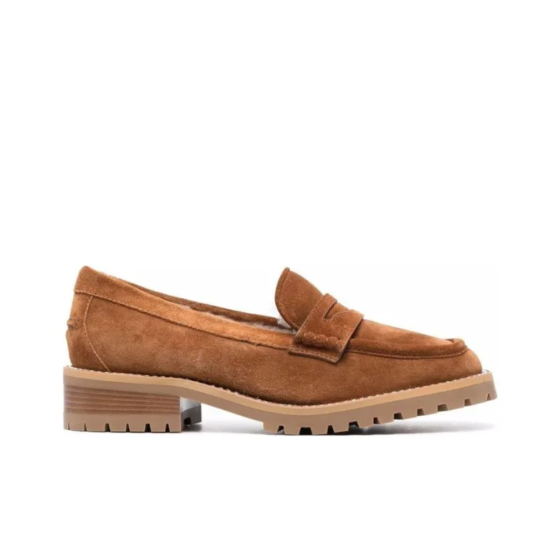Jimmy Choo Deanna Loafers 4cm Women's Umber-1