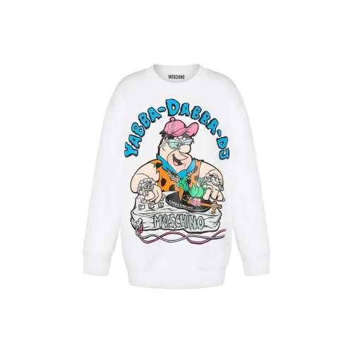 MOSCHINO Sweatshirts Unisex White