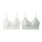 77136-C Set-Lace Floral-White+Green (2 Pcs) _Copy