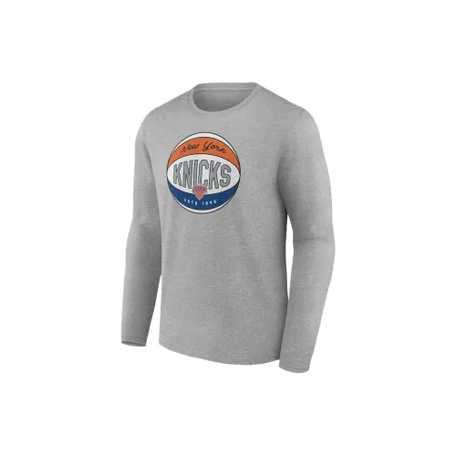 NBA New York Knicks T-Shirts Men Gray