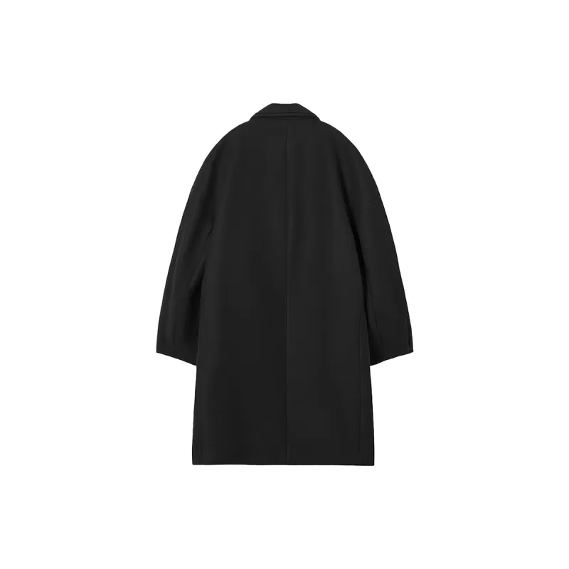 N MAX Coats Unisex Black-1