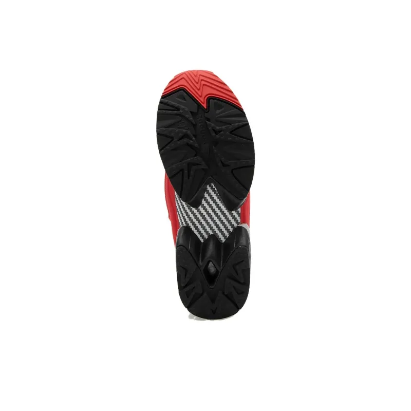 Reebok Instapump Fury Anti Slip Wear Resistant Mid Top Casual Shoes Unisex Red Black-4