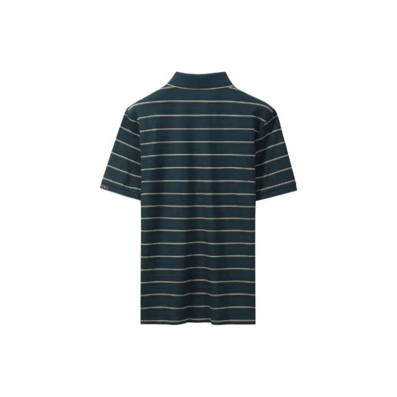 GOLDLION Polo Shirt Men's Turquoise-1
